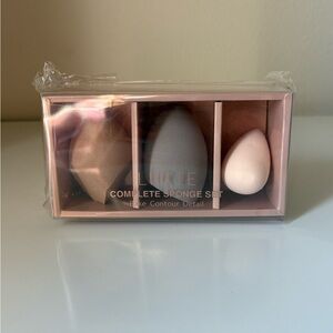 LUXIE Complete Sponge Set - Pink and Gray